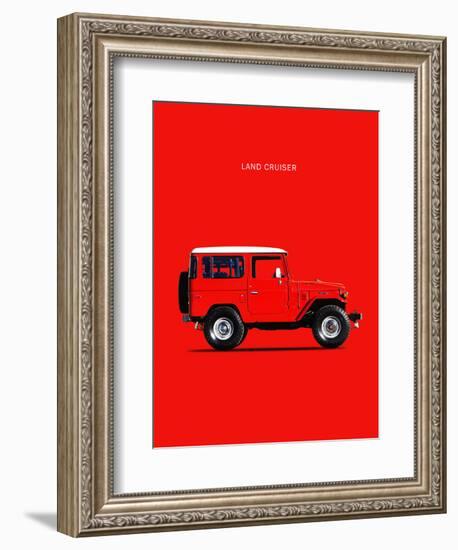 Toyota Land Cruiser FJ40 1977-Mark Rogan-Framed Art Print