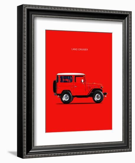 Toyota Land Cruiser FJ40 1977-Mark Rogan-Framed Art Print