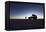 Toyota Land Cruiser Silhouetted Against Sunrise, Salar De Uyuni, Bolivia-James Brunker-Framed Premier Image Canvas