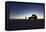 Toyota Land Cruiser Silhouetted Against Sunrise, Salar De Uyuni, Bolivia-James Brunker-Framed Premier Image Canvas