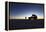 Toyota Land Cruiser Silhouetted Against Sunrise, Salar De Uyuni, Bolivia-James Brunker-Framed Premier Image Canvas