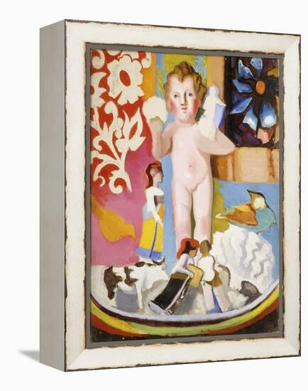 Toys, 1943 (Oil and Pencil on Canvas)-Joseph Stella-Framed Premier Image Canvas