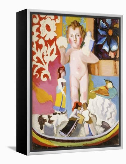 Toys, 1943 (Oil and Pencil on Canvas)-Joseph Stella-Framed Premier Image Canvas