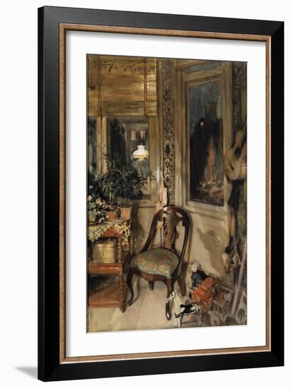 Toys in the Corner-Carl Larsson-Framed Giclee Print