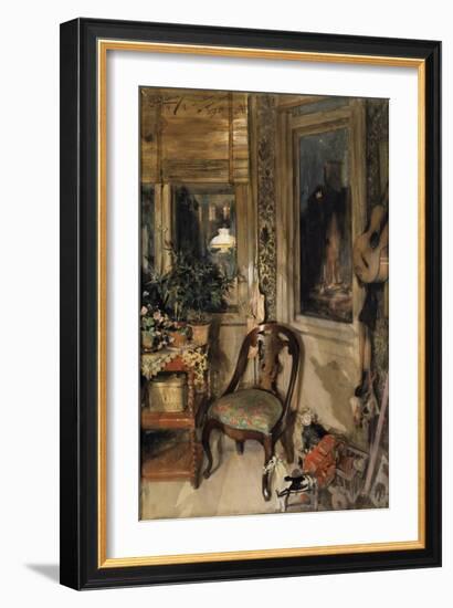 Toys in the Corner-Carl Larsson-Framed Giclee Print