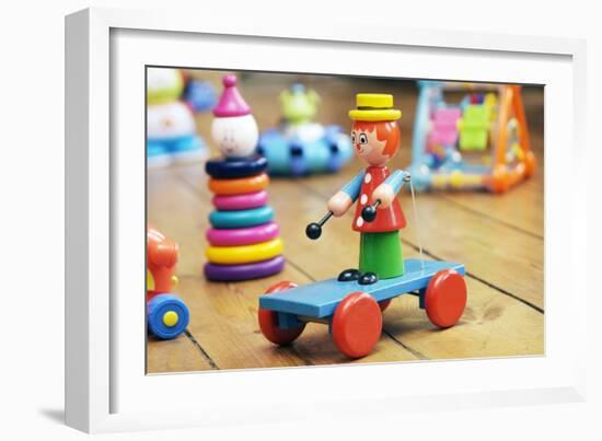 Toys-Johnny Greig-Framed Photographic Print