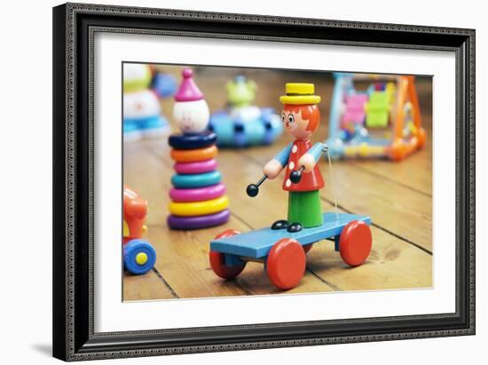 Toys-Johnny Greig-Framed Photographic Print