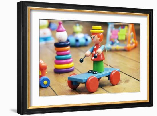 Toys-Johnny Greig-Framed Photographic Print