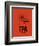 TPA Tampa Airport Orange-NaxArt-Framed Art Print