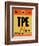 TPE Taipei Luggage Tag 2-NaxArt-Framed Premium Giclee Print