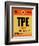 TPE Taipei Luggage Tag 2-NaxArt-Framed Premium Giclee Print