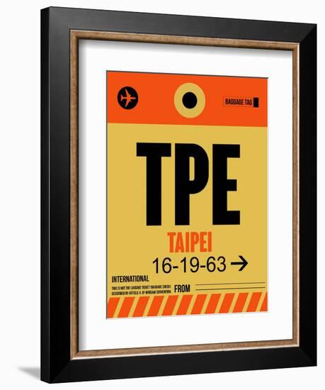 TPE Taipei Luggage Tag 2-NaxArt-Framed Premium Giclee Print