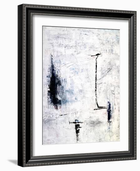 Trace-Hyunah Kim-Framed Art Print