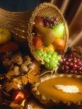 Basket of Fruit and Pumpkin Pie-Tracey Thompson-Photographic Print