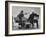 Track Officials Watching an Olympics' Race-Howard Sochurek-Framed Photographic Print