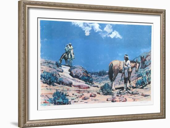 Trackers Moon-Noel Daggett-Framed Limited Edition