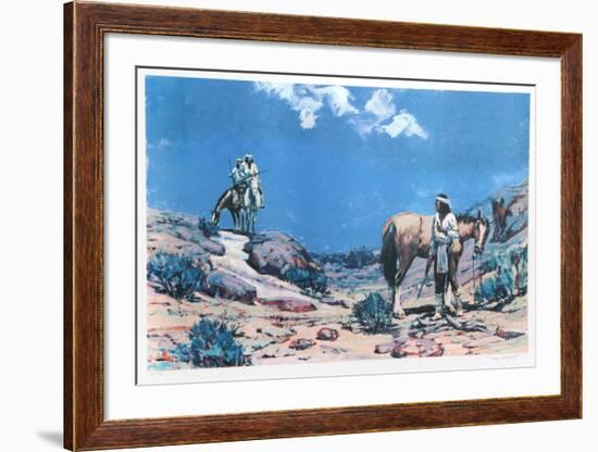 Trackers Moon-Noel Daggett-Framed Limited Edition