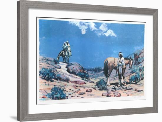 Trackers Moon-Noel Daggett-Framed Limited Edition