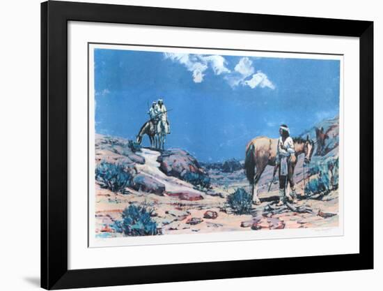 Trackers Moon-Noel Daggett-Framed Limited Edition