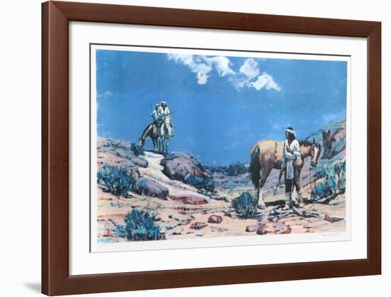 Trackers Moon-Noel Daggett-Framed Limited Edition