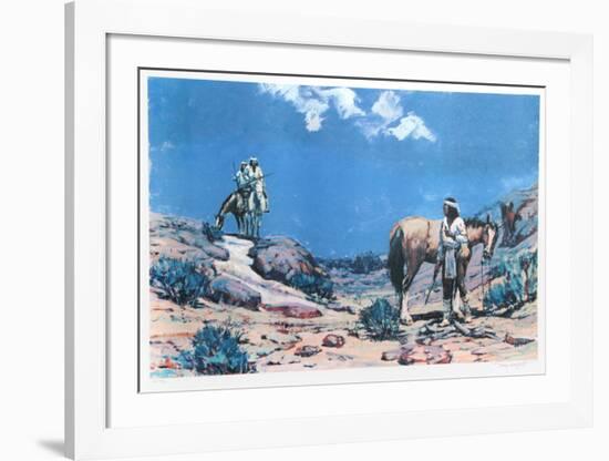 Trackers Moon-Noel Daggett-Framed Limited Edition