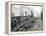 Tracks at 3rd and Madison, Seattle, 1907-Asahel Curtis-Framed Premier Image Canvas