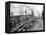 Tracks at 3rd and Madison, Seattle, 1907-Asahel Curtis-Framed Premier Image Canvas