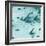 Tracks from cosmic rays, magnified 800 times-Science Source-Framed Giclee Print