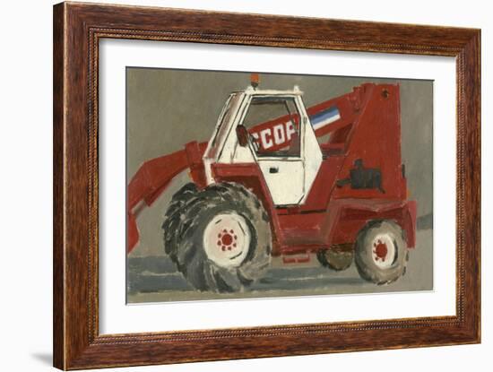 Tracteur, Canville, 2007-Delphine D. Garcia-Framed Giclee Print