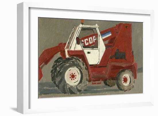 Tracteur, Canville, 2007-Delphine D. Garcia-Framed Giclee Print