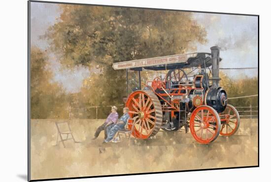 Traction Engine at the Great Eccleston Show, 1998-Peter Miller-Mounted Giclee Print