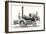 Traction Engine or Steam Car Invented by M. Lotz from Nantes-null-Framed Giclee Print