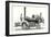 Traction Engine or Steam Car Invented by M. Lotz from Nantes-null-Framed Giclee Print