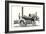 Traction Engine or Steam Car Invented by M. Lotz from Nantes-null-Framed Giclee Print