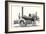 Traction Engine or Steam Car Invented by M. Lotz from Nantes-null-Framed Giclee Print