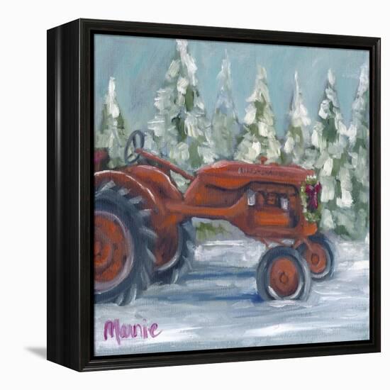 Tractor-4 Seasons-Allis Chalmers Holiday-Marnie Bourque-Framed Premier Image Canvas