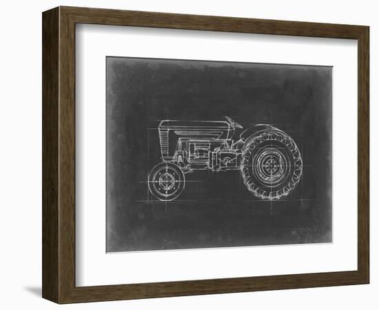 Tractor Blueprint I-Ethan Harper-Framed Premium Giclee Print