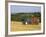 Tractor Collecting Hay Bales at Harvest Time, the Coltswolds, England-David Hughes-Framed Photographic Print