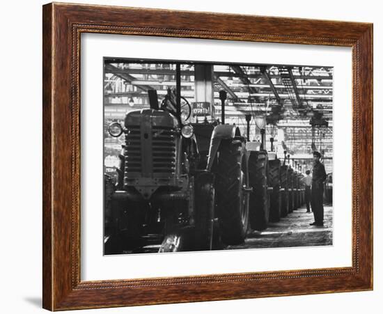 Tractor Plant in Minsk-Stan Wayman-Framed Photographic Print