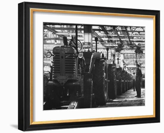 Tractor Plant in Minsk-Stan Wayman-Framed Photographic Print