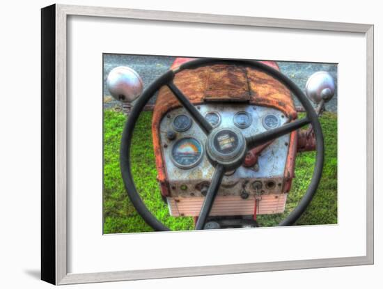 Tractor Seat 1-Robert Goldwitz-Framed Premium Giclee Print