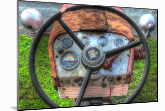 Tractor Seat 1-Robert Goldwitz-Mounted Premium Giclee Print