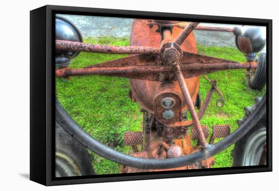 Tractor Seat 3-Robert Goldwitz-Framed Premier Image Canvas