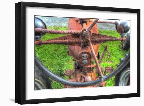 Tractor Seat 3-Robert Goldwitz-Framed Giclee Print
