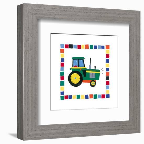 Tractor-Sophie Harding-Framed Art Print