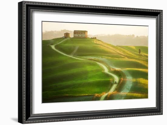 Tractor-Marcin Sobas-Framed Photographic Print