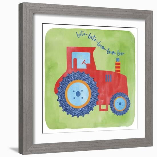 Tractor-Erin Clark-Framed Giclee Print