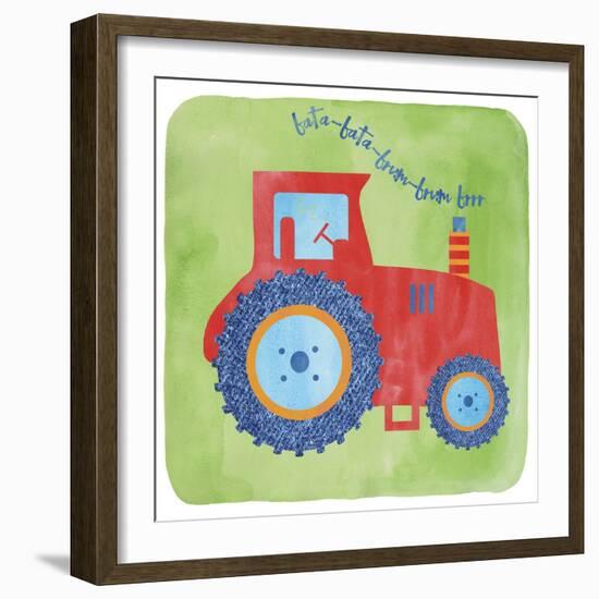 Tractor-Erin Clark-Framed Giclee Print