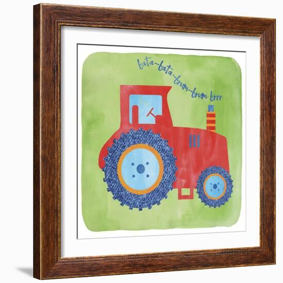 Tractor-Erin Clark-Framed Giclee Print