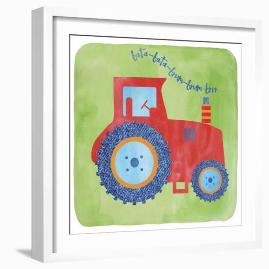 Tractor-Erin Clark-Framed Giclee Print